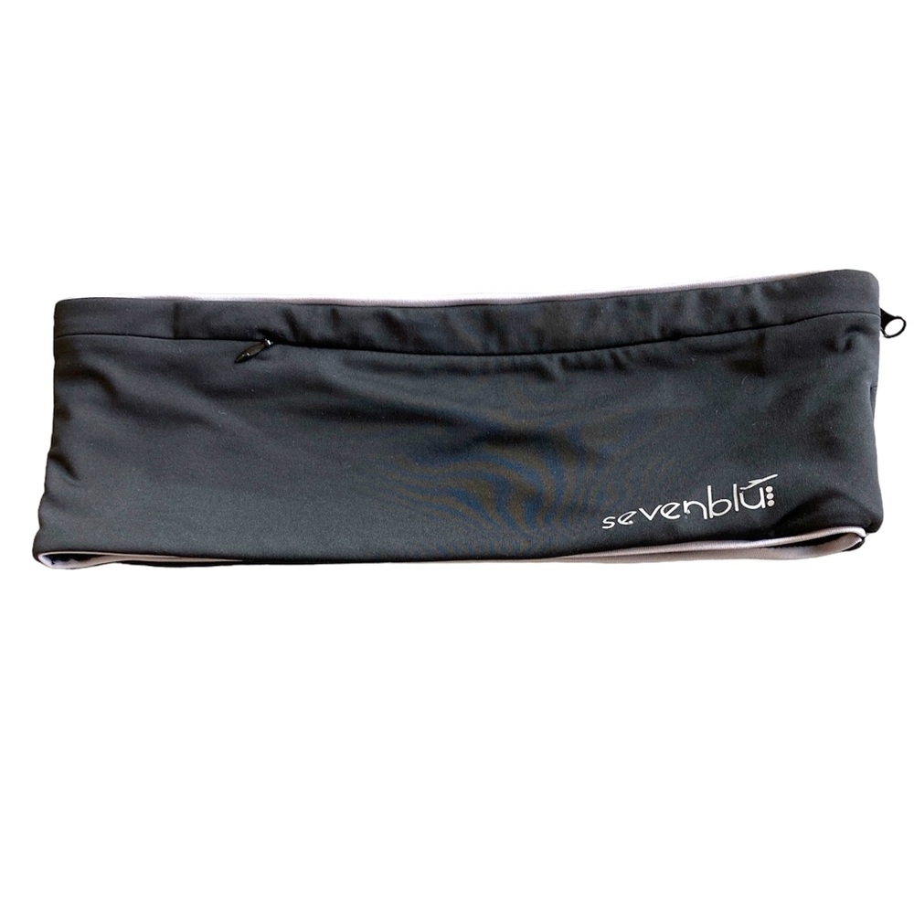 SevenBlu HIP Money Belt Travel Concert Gym Workout Storage Pocket Black Unisex